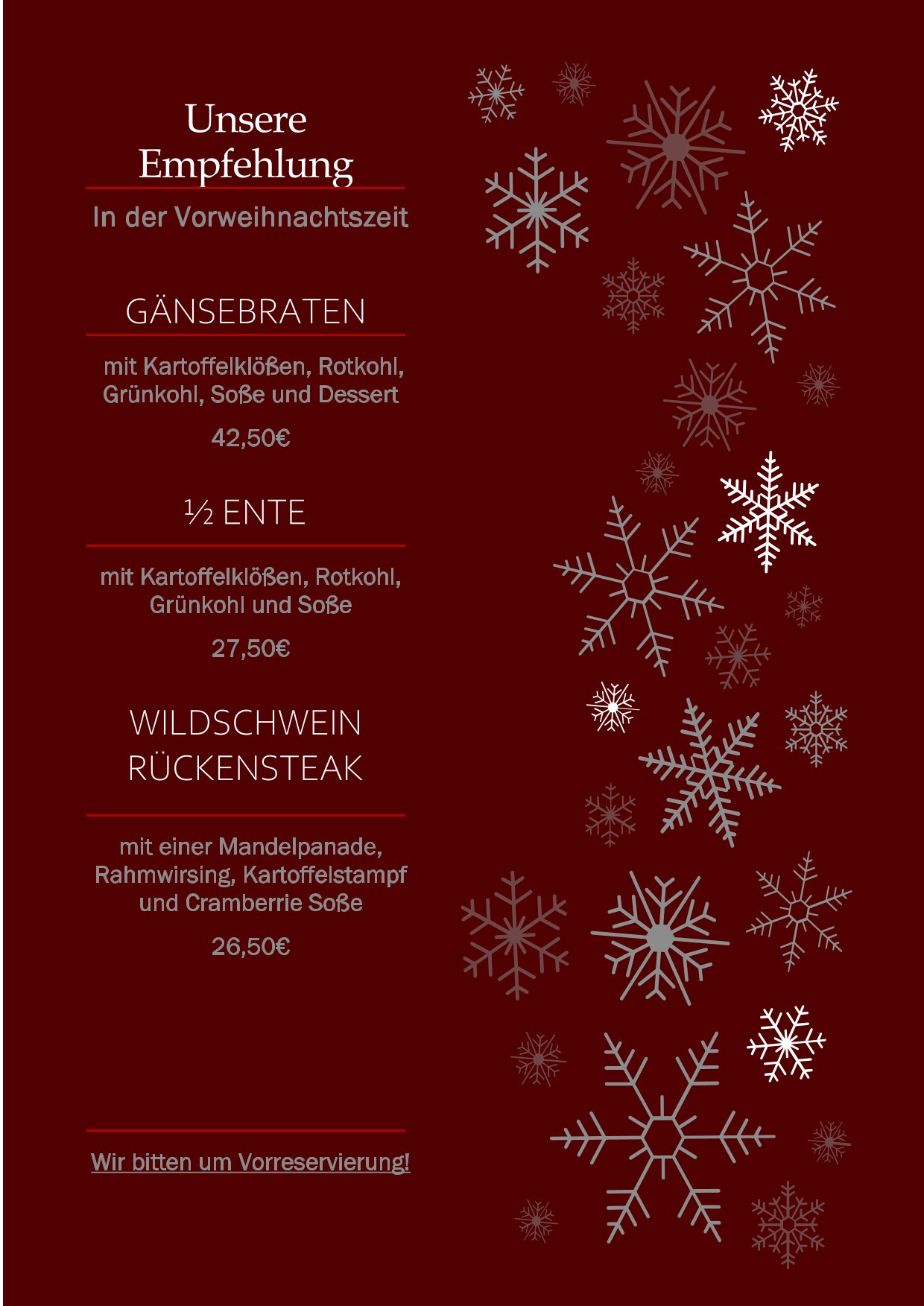 Unsere Empfehlung in der Vorweihnachtszeit 25-1